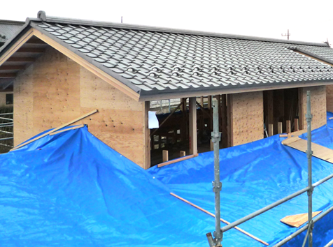 栃木県下野市
                W様邸(新築屋根工事)